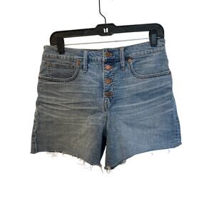 Women’s Madewell Button Fly Shorts. Size 29